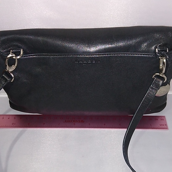 Skagen Denmark leather fold over clutch